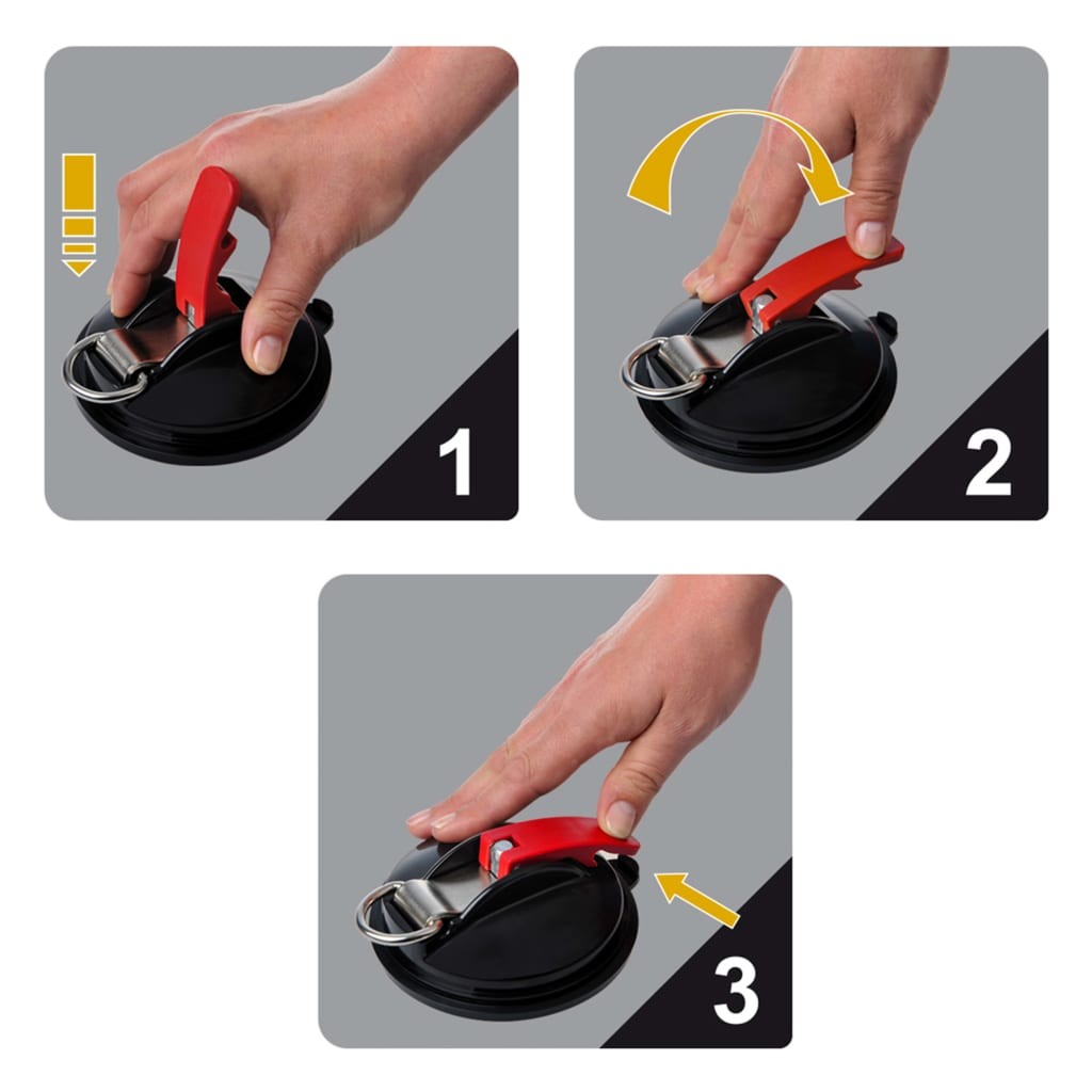 ProPlus 2 pcs Suction Cup Fasteners with Rings and 4 S-hooks 12 ProPlus 2 pcs Suction Cup Fasteners with Rings and 4 S-hooks